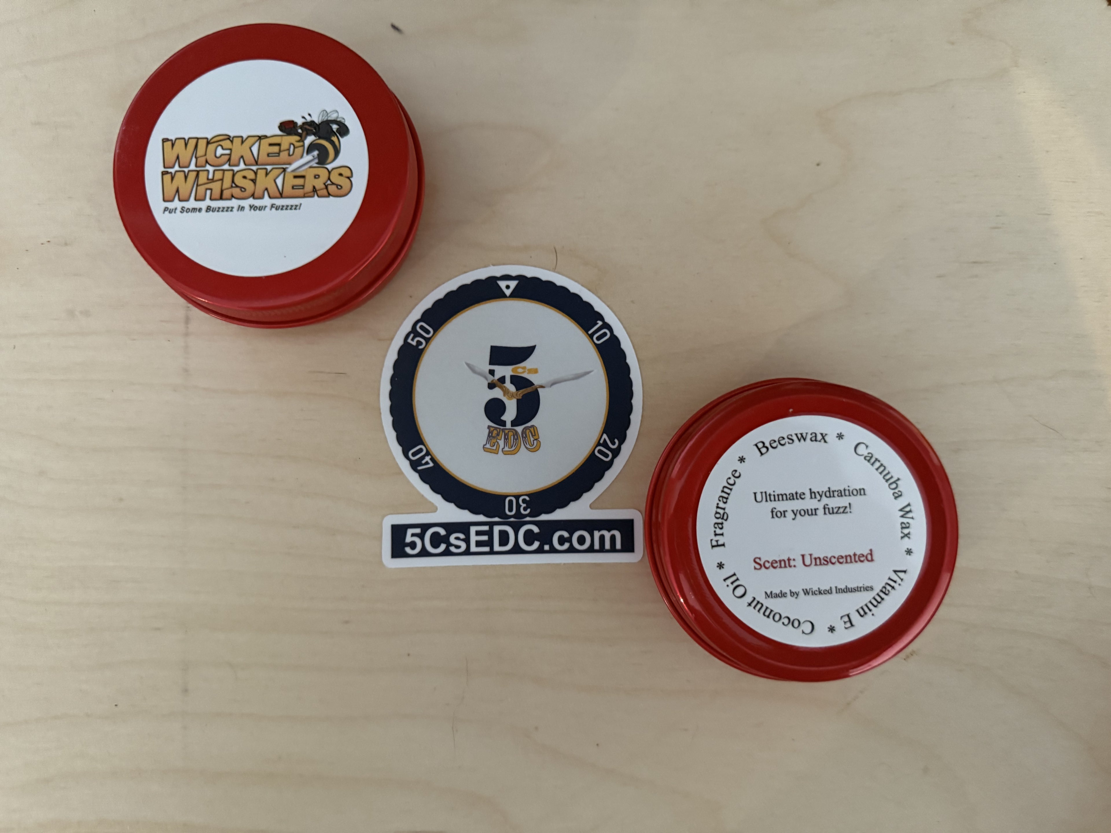 Wicked Whiskers 2oz tin