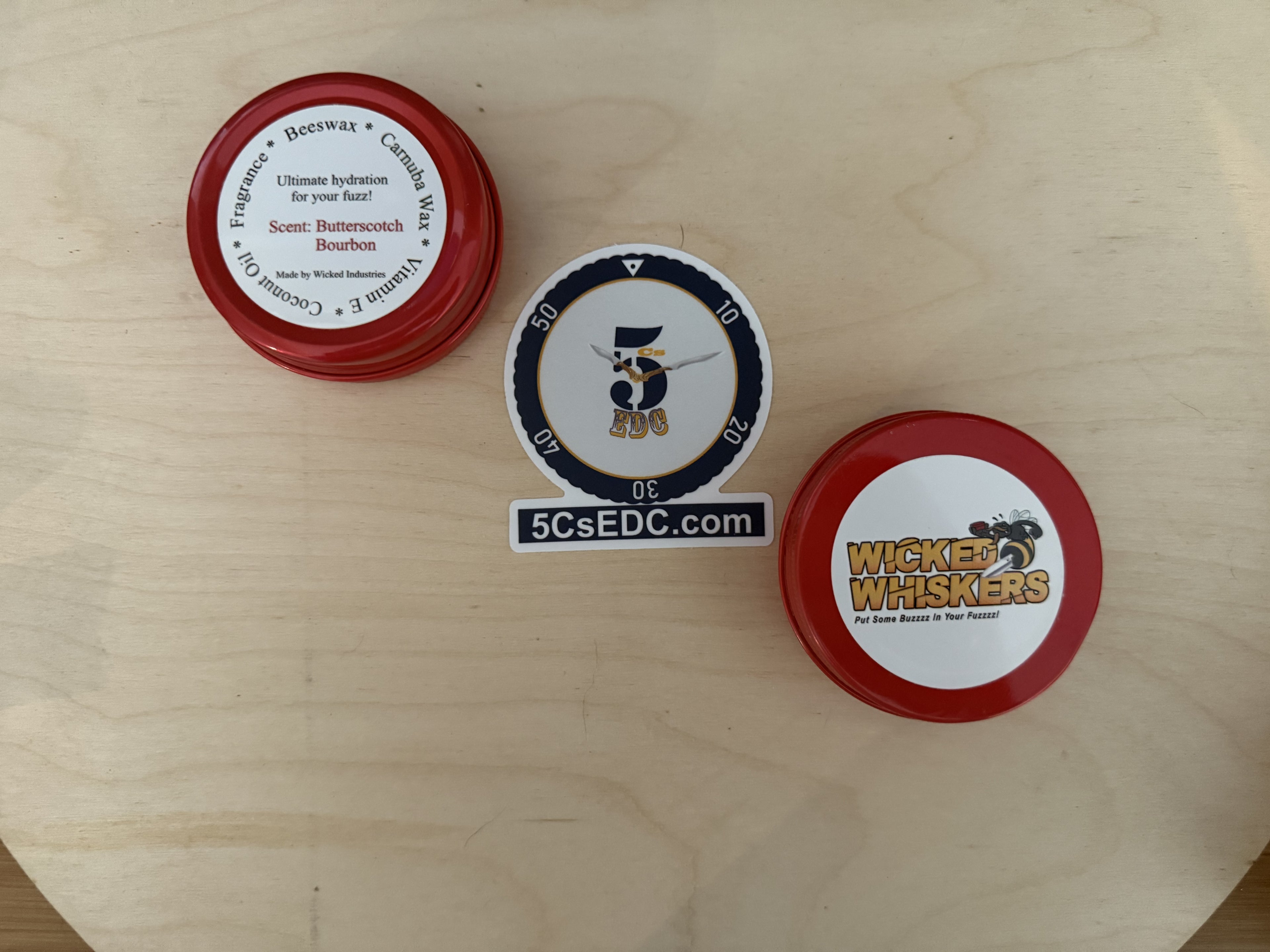 Wicked Whiskers 2oz tin