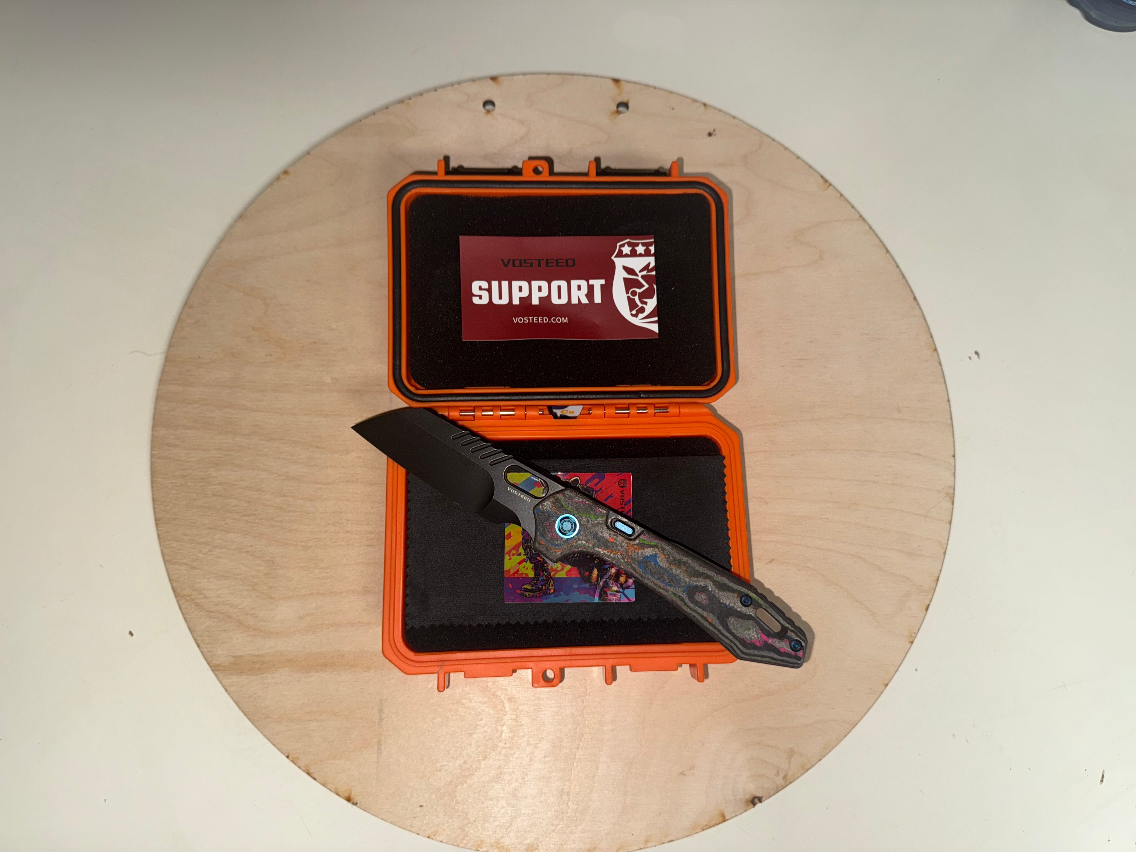 Vosteed Rskaos-80's Camo Carbon Handle