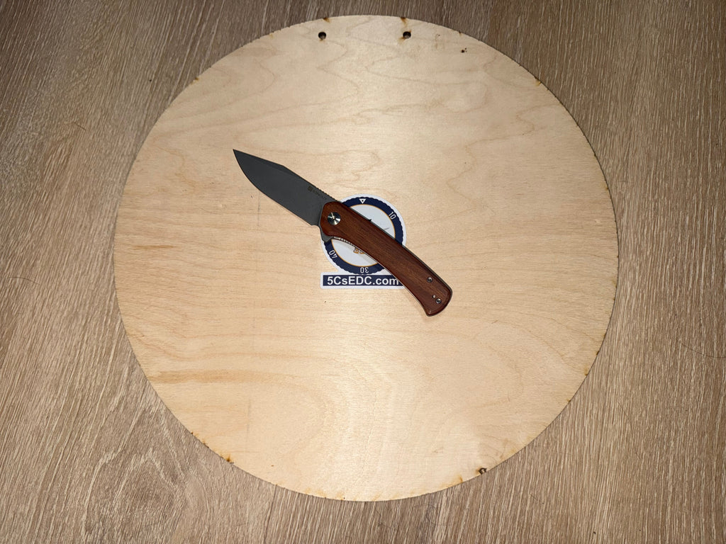 Sencut Snap Flipper Knife Wood Handle