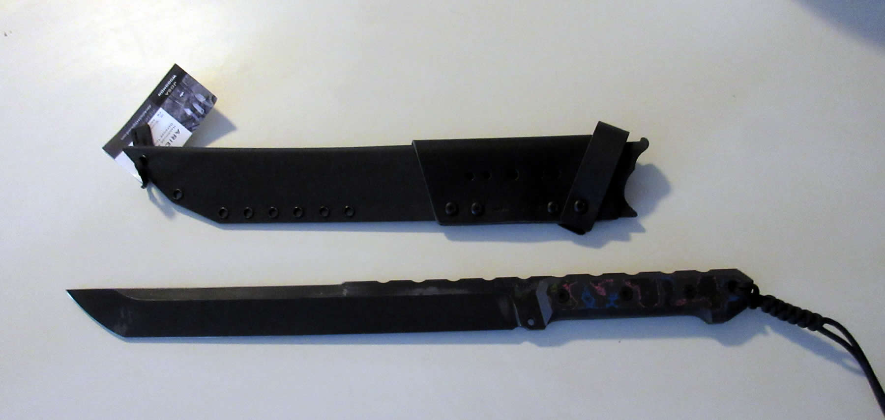 Aries CQCT - 80s CamoCarbon 16" Wakizashi